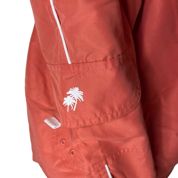 Surf & Swim Co. Men's Green orange/coral Swim Trunks L BoxAM - Picture 4 of 6